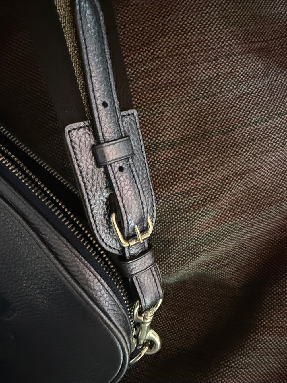Coach Metallic blue Leather Crossbody Bag - Picture 9 of 10